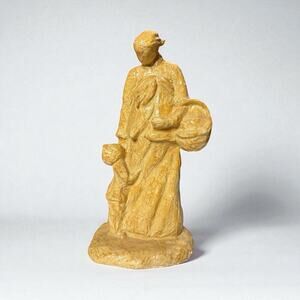 VTG Cindy Burden The Lords Heritage Women Of The Way Figurine Carved Resin 2005